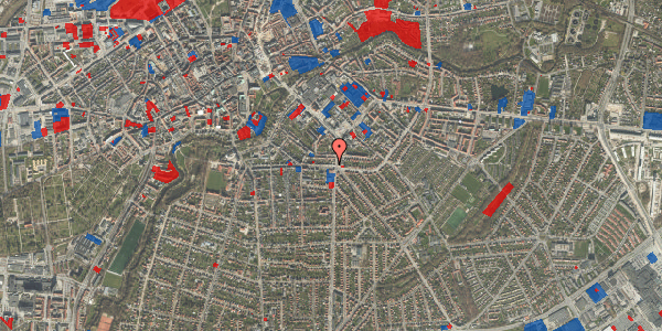 Jordforureningskort på Allégade 7, 5000 Odense C