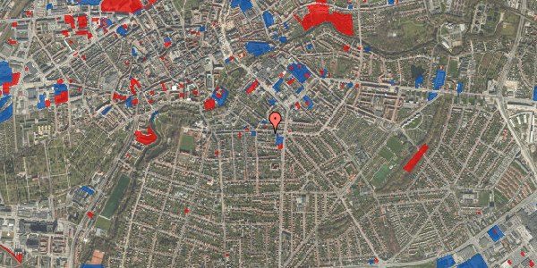 Jordforureningskort på Allégade 20B, st. , 5000 Odense C