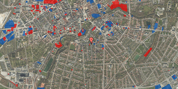 Jordforureningskort på Allégade 62B, 5000 Odense C