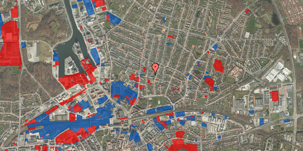 Jordforureningskort på Annasholmsgade 20A, 5000 Odense C