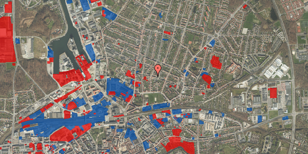 Jordforureningskort på Annasholmsgade 21, st. tv, 5000 Odense C