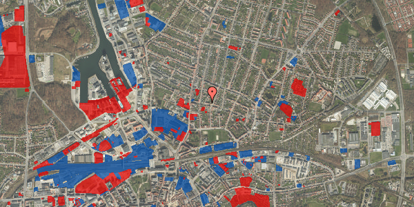 Jordforureningskort på Annasholmsgade 22B, 1. th, 5000 Odense C