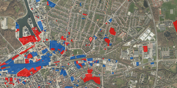 Jordforureningskort på Annasholmsgade 53, 1. tv, 5000 Odense C