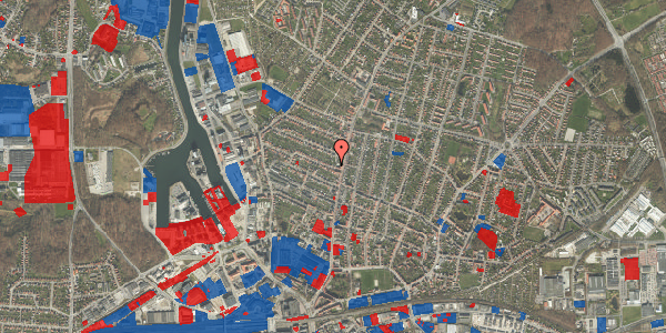 Jordforureningskort på Baumgartensvej 5A, 5000 Odense C