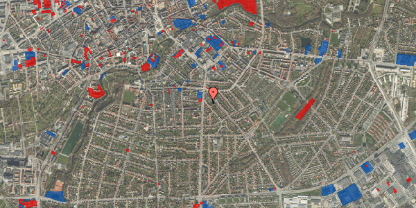 Jordforureningskort på Bernstorffsvej 6, 1. tv, 5000 Odense C