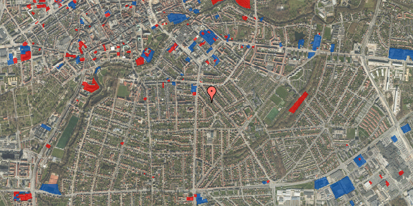 Jordforureningskort på Bernstorffsvej 16, 5000 Odense C