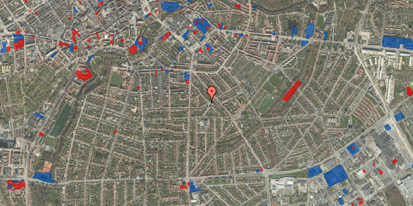 Jordforureningskort på Bernstorffsvej 27, 5000 Odense C