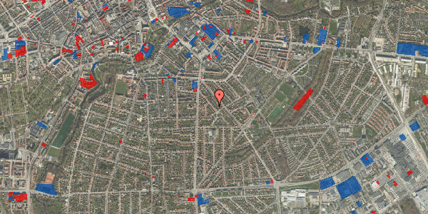 Jordforureningskort på Bernstorffsvej 28, 5000 Odense C