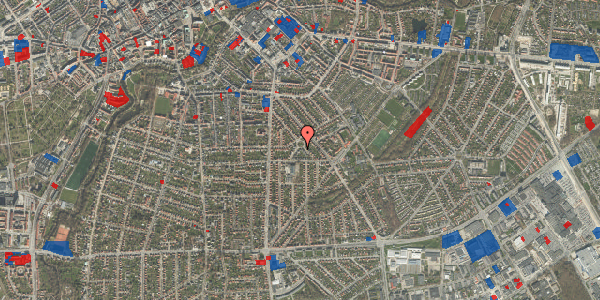 Jordforureningskort på Bernstorffsvej 33, 5000 Odense C