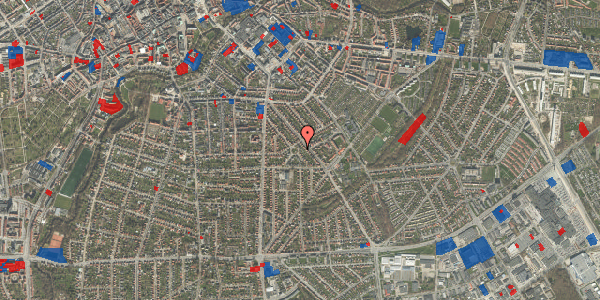 Jordforureningskort på Bernstorffsvej 36, 5000 Odense C