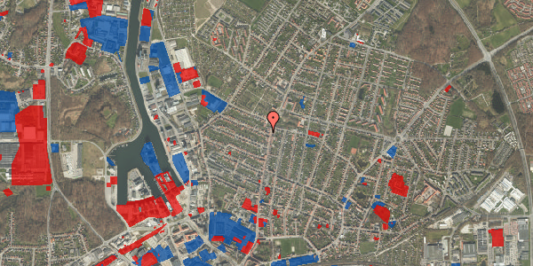 Jordforureningskort på Bøgebjergvej 1A, 1. th, 5000 Odense C