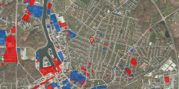 Jordforureningskort på Bøgebjergvej 1A, 2. th, 5000 Odense C