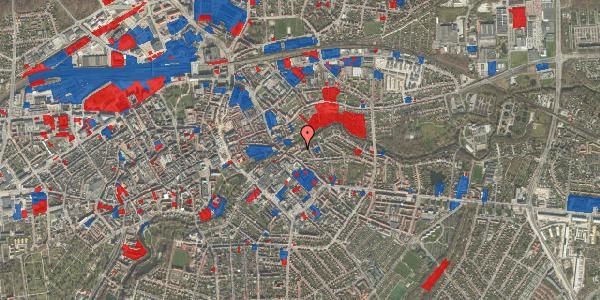 Jordforureningskort på Christiansgade 18, 5000 Odense C