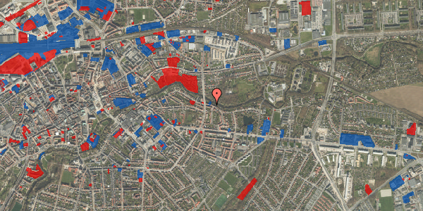 Jordforureningskort på Christiansgade 82, 4. 19, 5000 Odense C