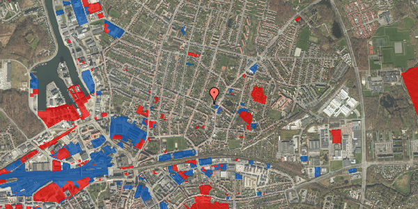 Jordforureningskort på Damhusvej 56, 5000 Odense C