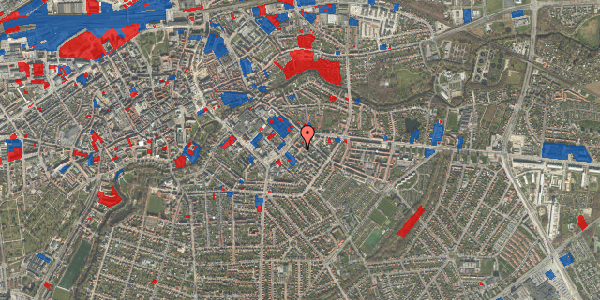 Jordforureningskort på Drewsensvej 8A, 2. tv, 5000 Odense C