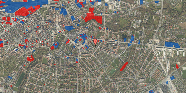 Jordforureningskort på Drewsensvej 22, 1. th, 5000 Odense C