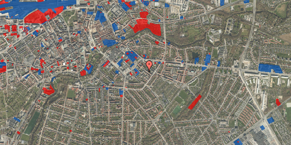 Jordforureningskort på Drewsensvej 23, 1. tv, 5000 Odense C