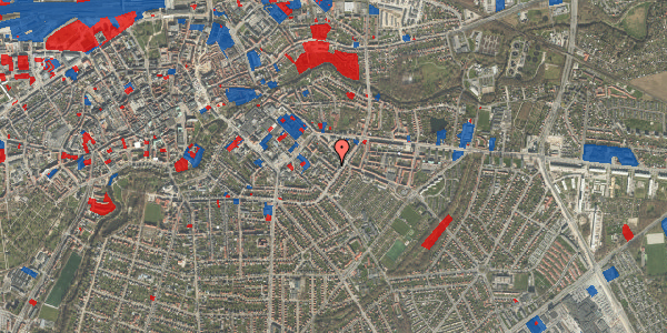 Jordforureningskort på Drewsensvej 28, st. th, 5000 Odense C