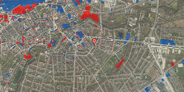 Jordforureningskort på Drewsensvej 30, 1. mf, 5000 Odense C