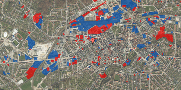 Jordforureningskort på Dronningensgade 23, 5000 Odense C