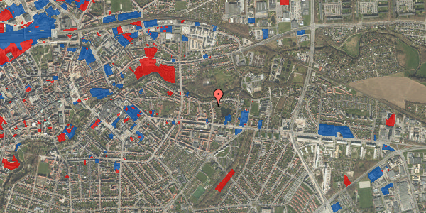 Jordforureningskort på Eriksgade 17, 5000 Odense C