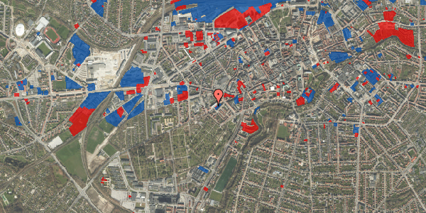 Jordforureningskort på Falen 21C, 2. th, 5000 Odense C