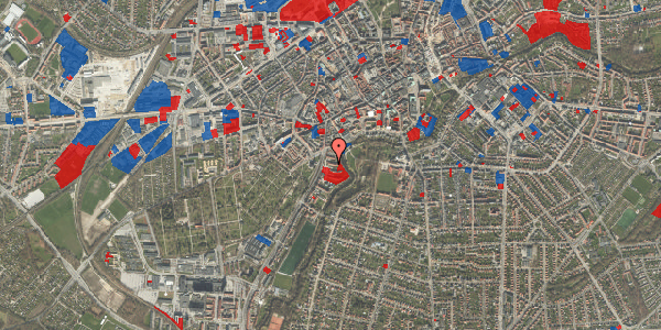 Jordforureningskort på Filosofgangen 60, st. th, 5000 Odense C