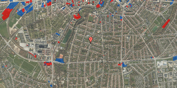 Jordforureningskort på Finsens Allé 4, 5230 Odense M