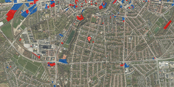 Jordforureningskort på Finsens Allé 18, 5230 Odense M