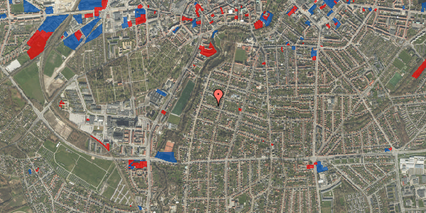 Jordforureningskort på Finsens Allé 25, 5230 Odense M