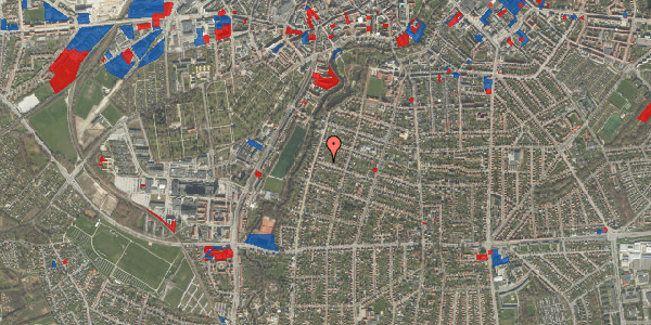 Jordforureningskort på Finsens Allé 31, 5230 Odense M