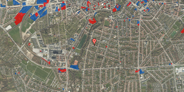 Jordforureningskort på Finsens Allé 38, 5230 Odense M