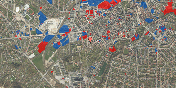 Jordforureningskort på Fælledvej 16, 2. th, 5000 Odense C