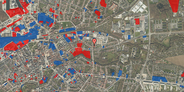 Jordforureningskort på Færøgade 2, st. th, 5000 Odense C