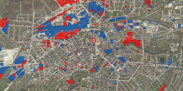 Jordforureningskort på Gravene 7, 1. tv, 5000 Odense C