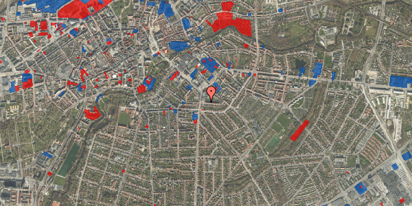 Jordforureningskort på Guldbergsvej 8, 5000 Odense C