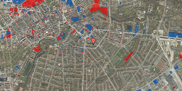 Jordforureningskort på Guldbergsvej 15, 5000 Odense C