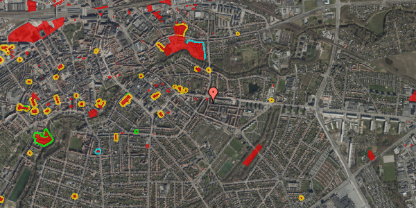 Jordforureningskort på Gyldenløvesgade 5, 2. tv, 5000 Odense C