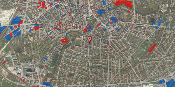 Jordforureningskort på Hunderupvej 27, st. , 5000 Odense C