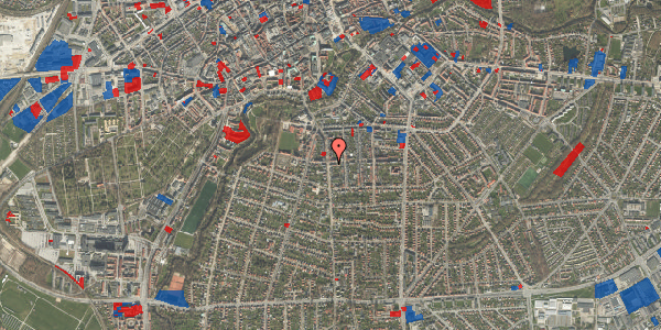 Jordforureningskort på Hunderupvej 48, st. th, 5000 Odense C