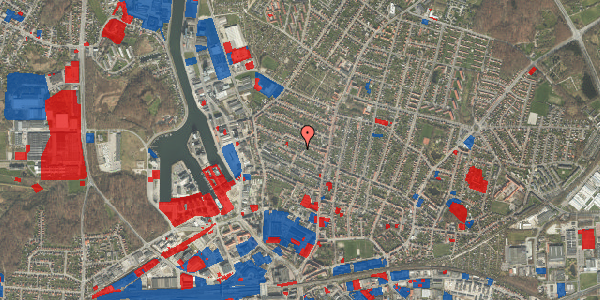 Jordforureningskort på Hørdumsgade 29B, 5000 Odense C