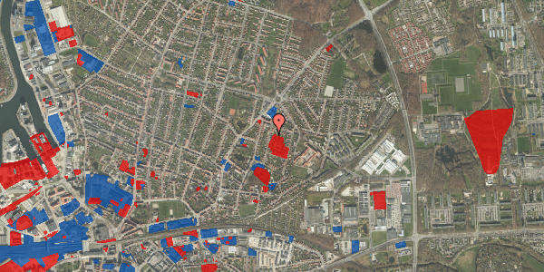 Jordforureningskort på Isgårdsvej 21, 5000 Odense C