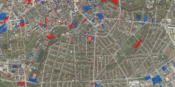 Jordforureningskort på Jagtvej 23, st. , 5000 Odense C