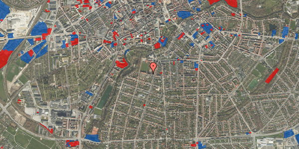 Jordforureningskort på Jagtvej 55, 3. th, 5000 Odense C