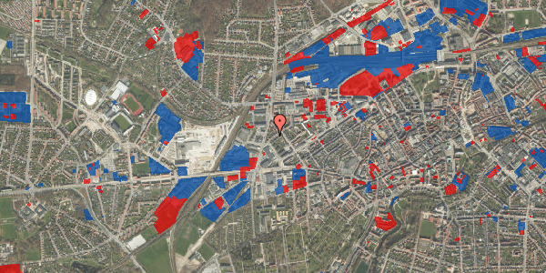 Jordforureningskort på Kanslergade 25, 5000 Odense C