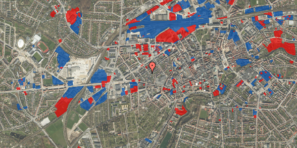 Jordforureningskort på Kingosgade 4, 5000 Odense C