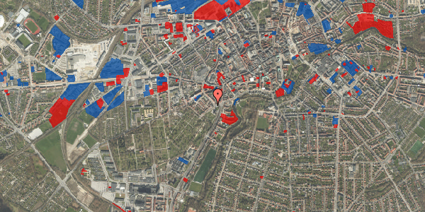 Jordforureningskort på Kirkegårds Allé 15, st. 1, 5000 Odense C