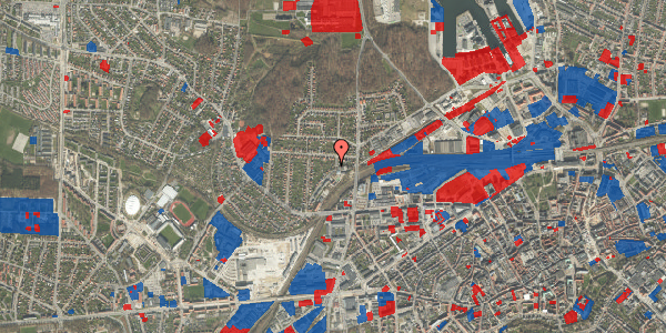 Jordforureningskort på Kong Georgs Vej 24, 5000 Odense C