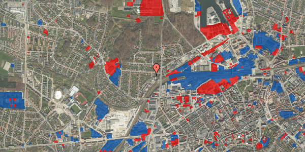 Jordforureningskort på Kong Georgs Vej 33, st. , 5000 Odense C